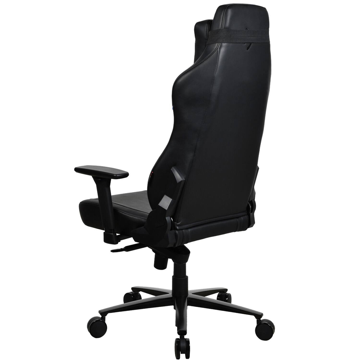 Alt View 12. Arozzi - Vernazza Soft PU Gaming Chair - Pure Black.