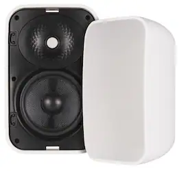 Sonance - MX56 - Mariner MX Series 5-1/4" 2-Way Outdoor Surface Mount Speakers (Pair) - Paintable White