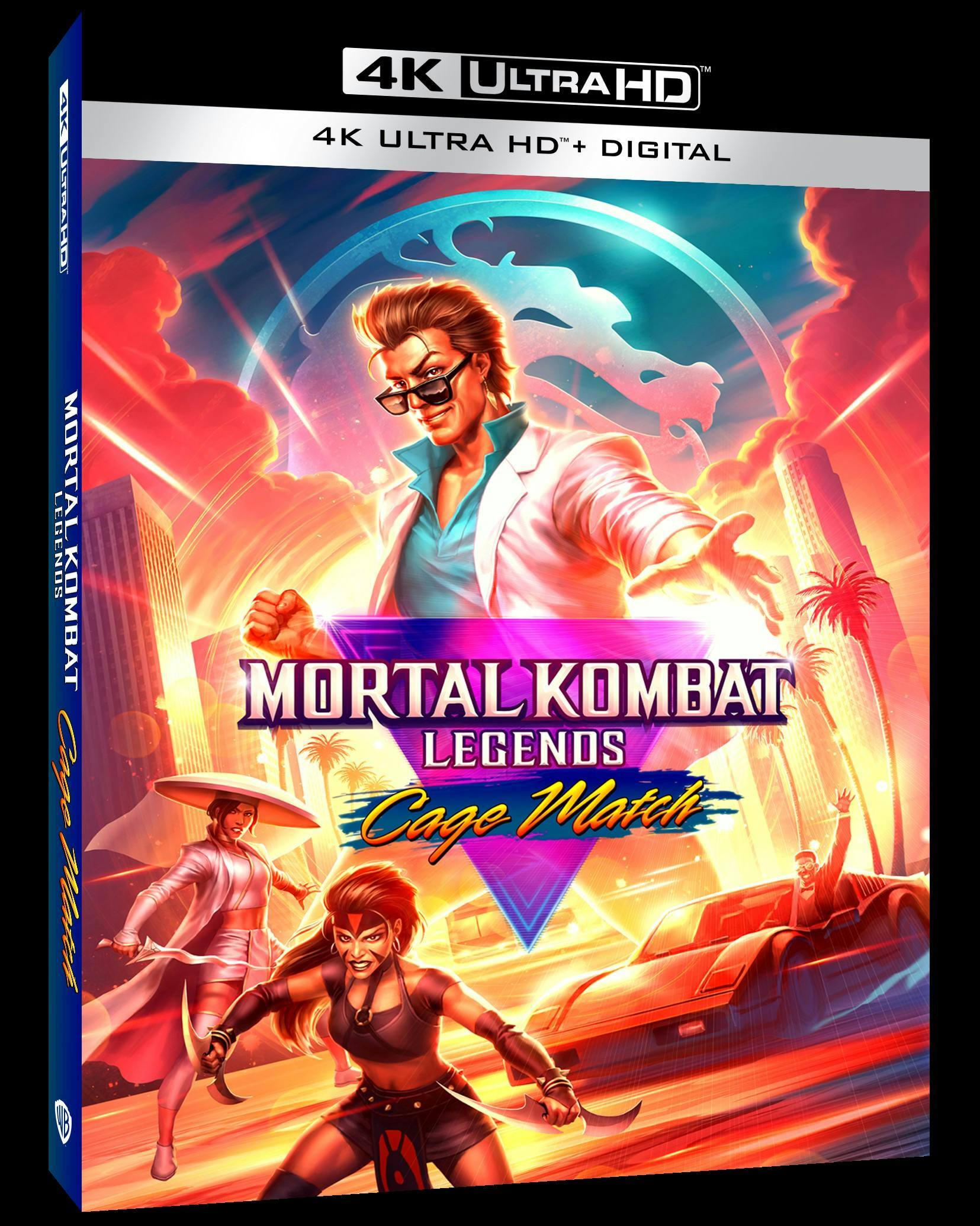 Angle. Mortal Kombat Legends: Cage Match   - 4K Blu-Ray.