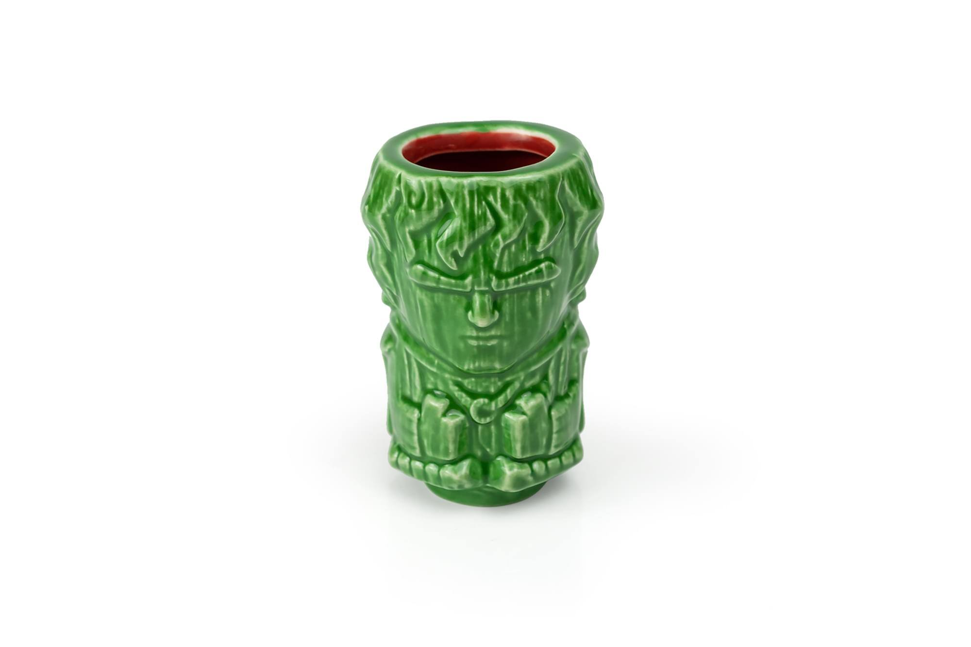 Alt View 10. ThinkGeek - Geeki Tikis Lord Of The Rings Frodo & Gollum Mini Muglets | 2-Ounce Ceramic Mugs - Green.