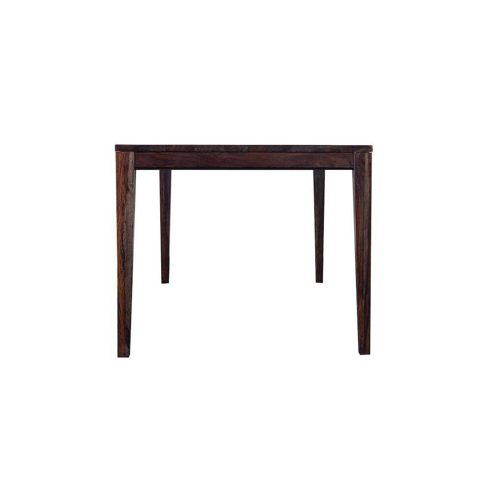 Alt View 3. Porter Designs - Porter Designs Fall River Solid Sheesham Wood Dining Table, Gray - Gray.