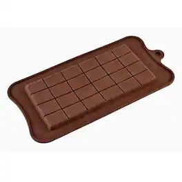 Kitcheniva - Silicone Chocolate Bar Mold (4.3 x 8.9 Inch)