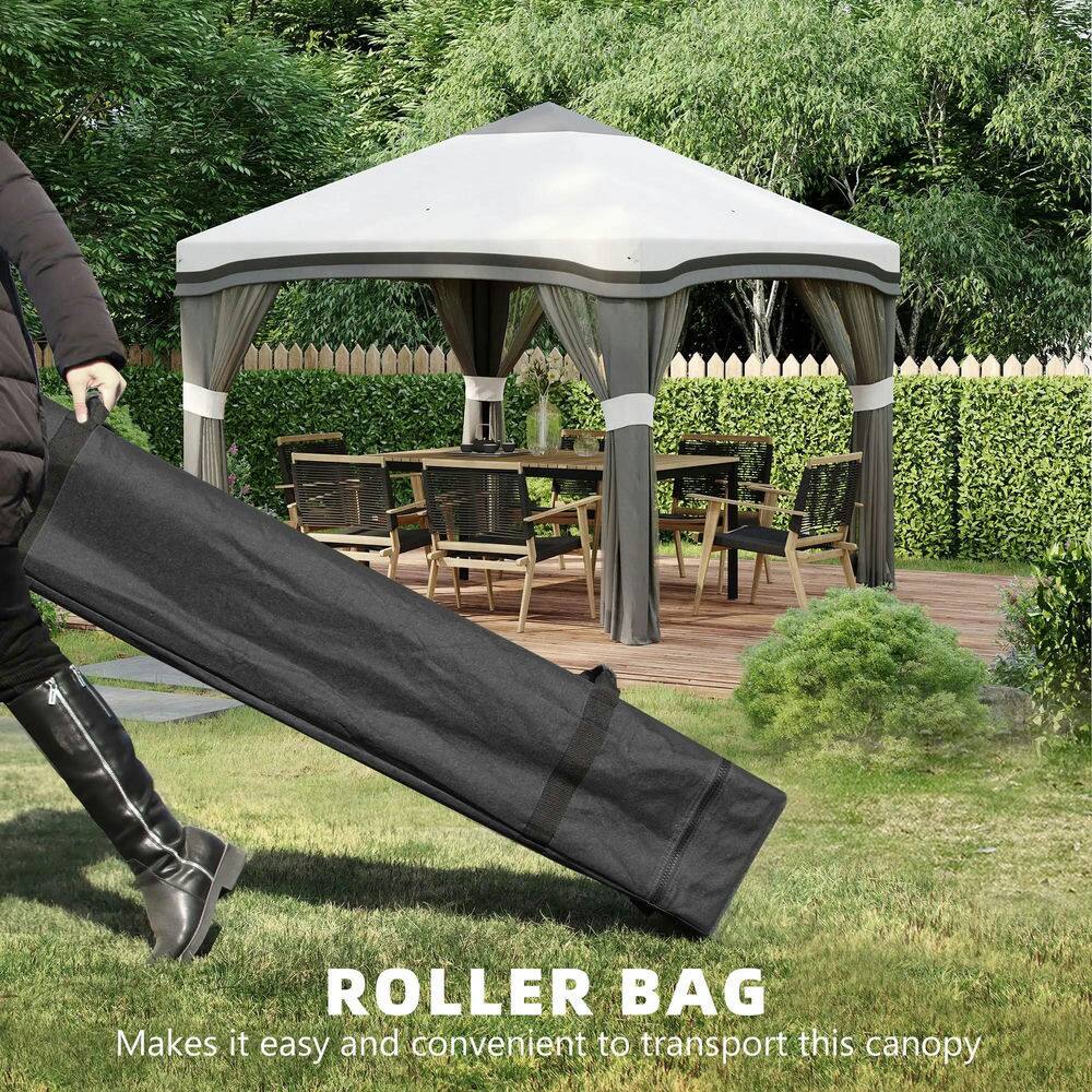 ROLLER BAG  
Makes it easy and convenient to transport this canopy