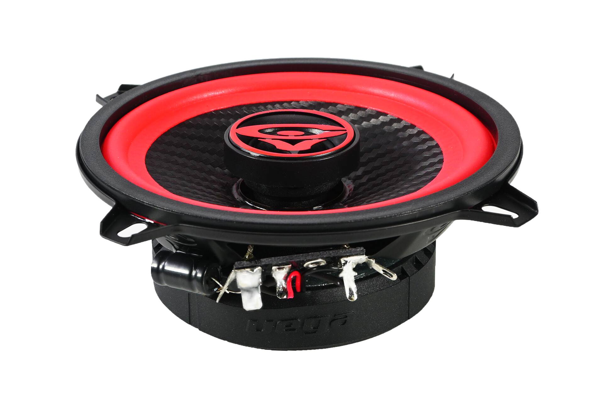 Back. Cerwin Vega - Cerwin Vega - V525  Vega 2025 Edition - 5.25" 2-WAY COAXIAL FULL RANGE SPEAKERS - Black and Red.