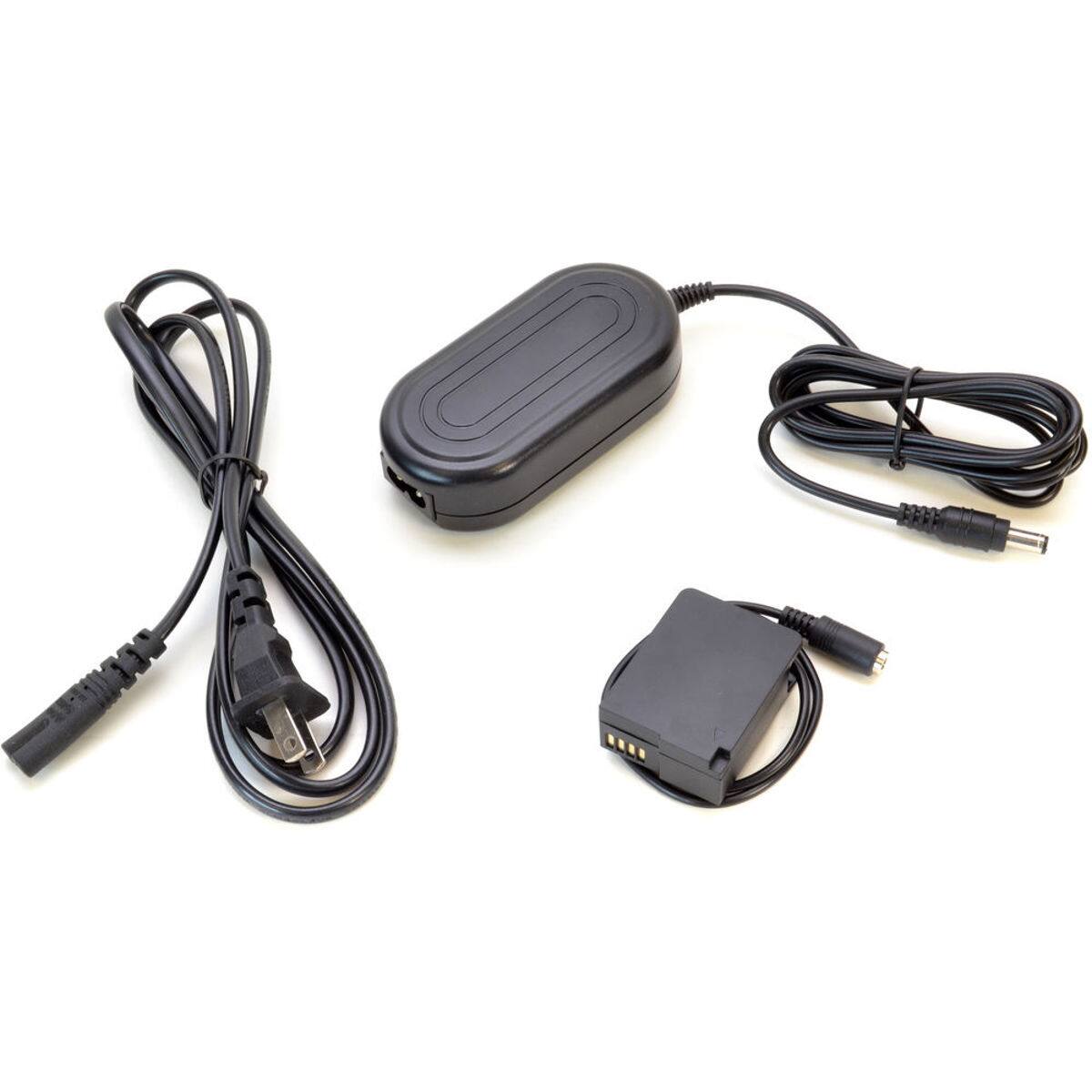 Front. Bescor - Bescor BLC12AC Panasonic LUMIX DMW-BLC12 Dummy Coupler and AC Adapter Kit.