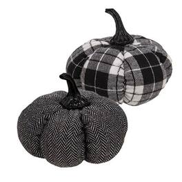 BreeBe - *Medium Plush White Pumpkin 2 Asstd - Black