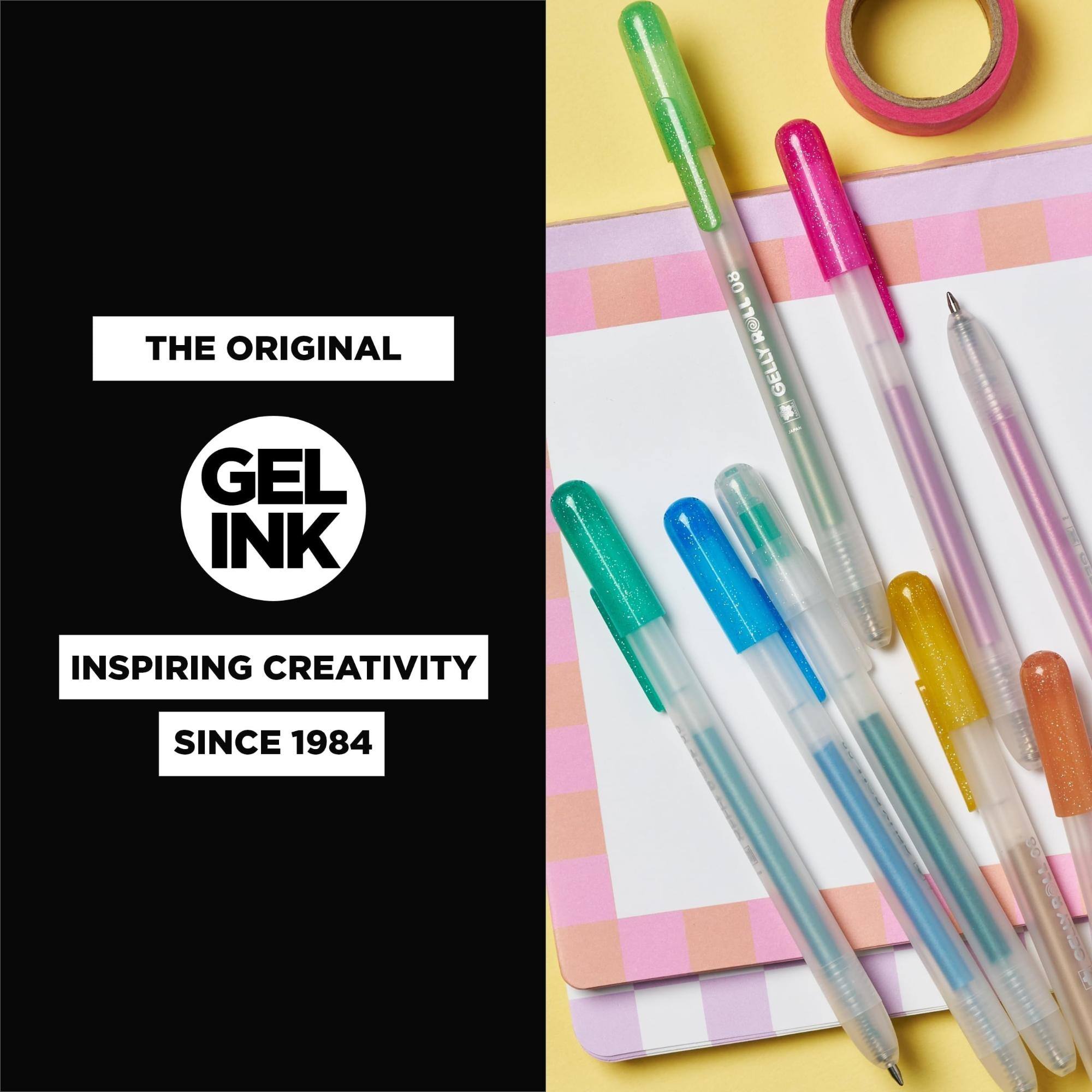 THE ORIGINAL GEL INK  
80 ROLL GELLY  
INSPIRING CREATIVITY  
SINCE 1984  
OELIX OOLI