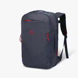 Hynes Eagle - Expandable Carry-On Travel Backpack (40L) - Dark Blue