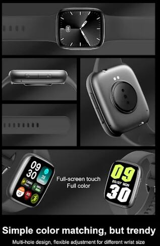 09 30 28 22080 10% 23 8s 3 Full-screen touch 09 20/07 Full color MON 30 Simple color matching, but trendy Multi-hole design, flexible adjustment for different wrist size