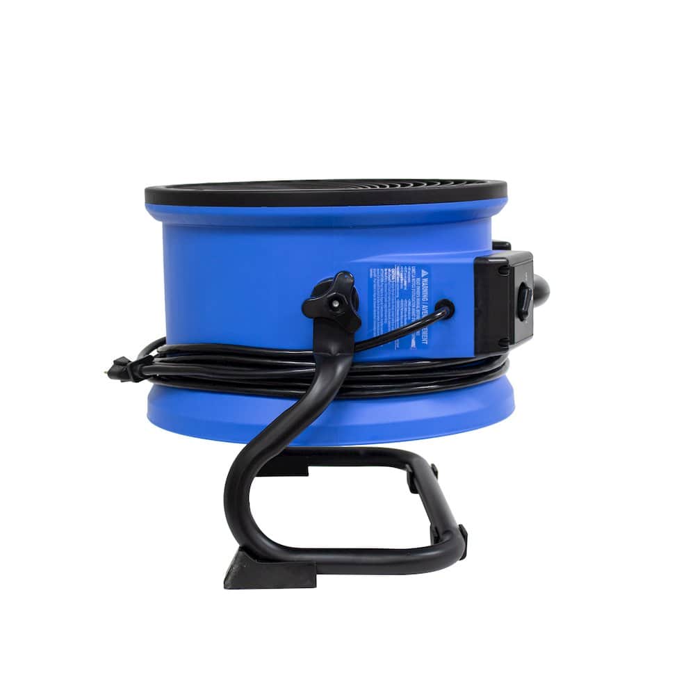 XPOWER - 4 Speed Industrial Axial Air Mover, Blower, Fan - Blue