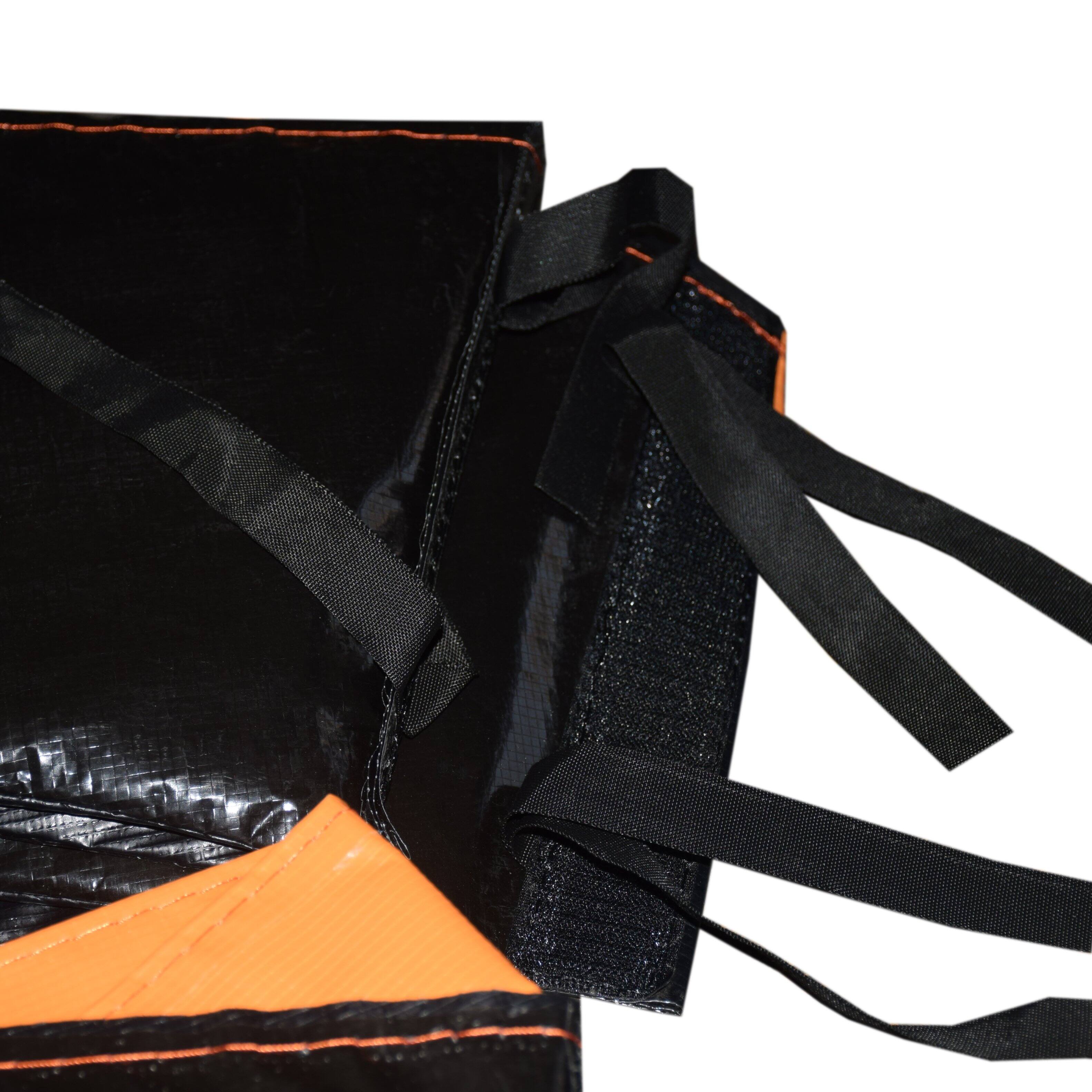 Angle. TinyHomie - Spare Parts Orange Cover Pad For 8Ft Outdoor Trampoline Only.