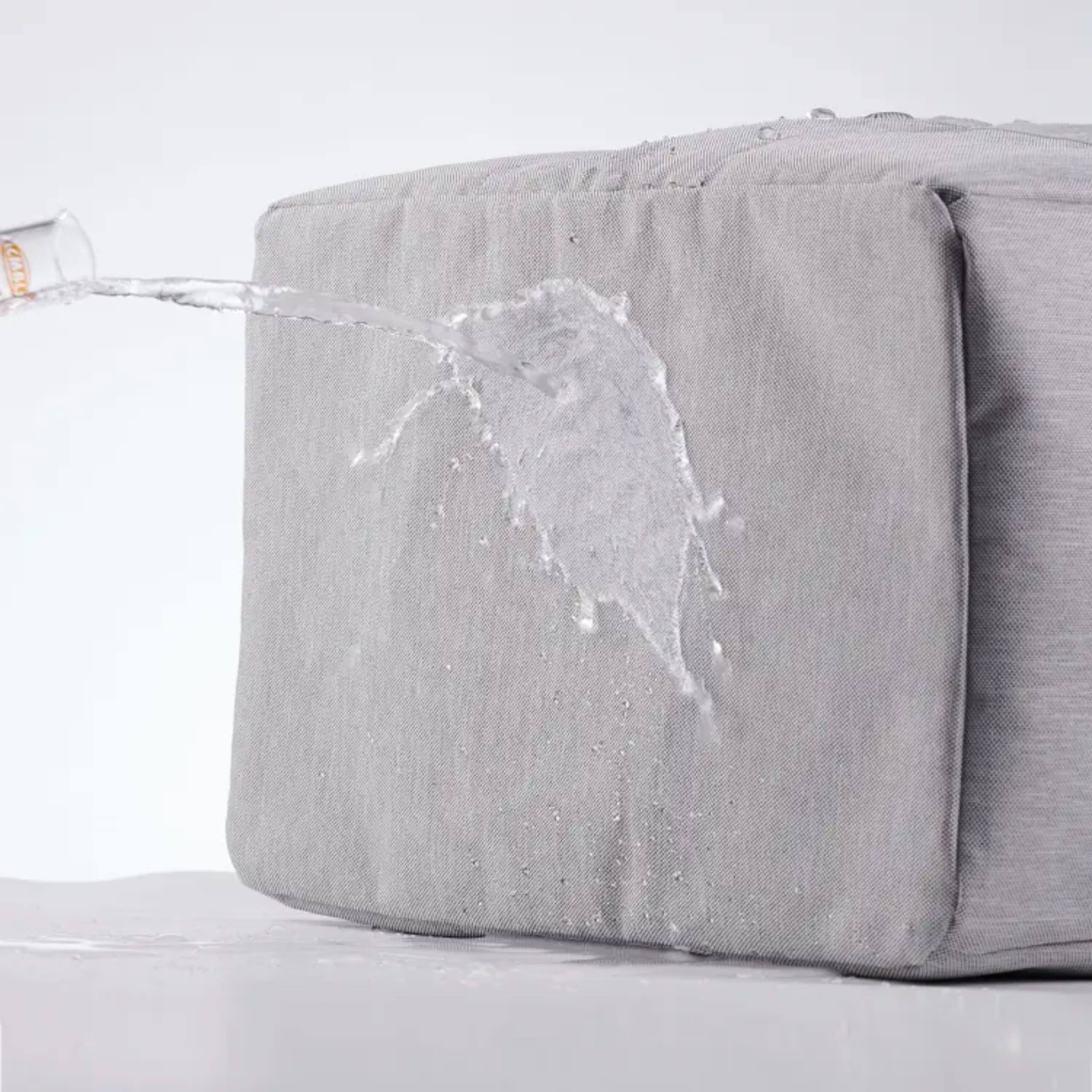 Alt View 2. Kitcheniva - Diaper Caddy Organizer Bag - grey.