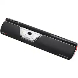 Contour Design - RollerMouse Red Ergonomic Wired Mouse - Wired - Black/White