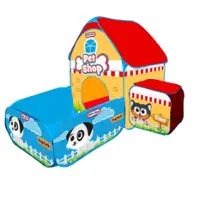 Little Tikes - Little Tikes: 4-In-1 Dog Park & Pet Shop Ballpit -Ages 3+ - Front_Zoom