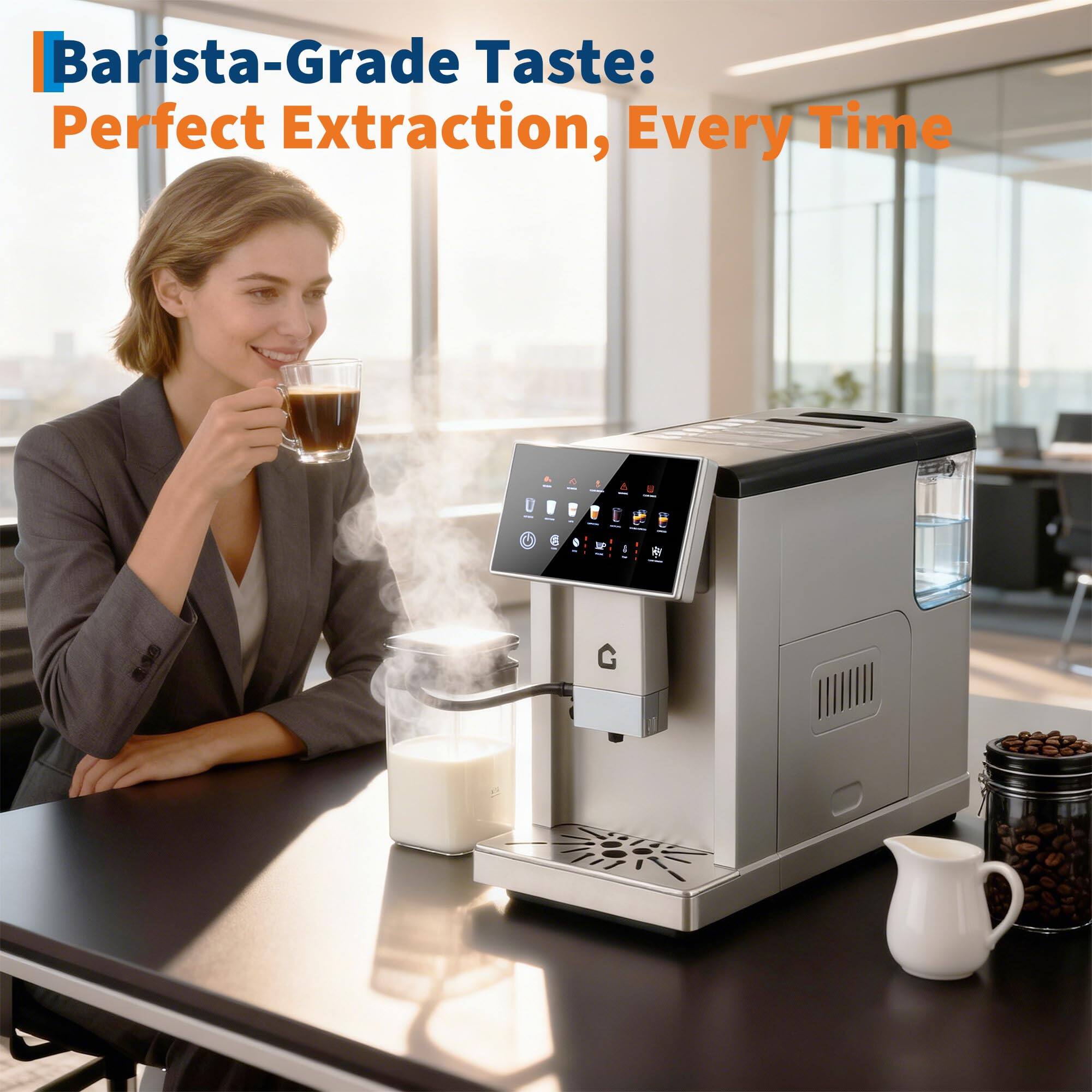 Barista-Grade Taste: Perfect Extraction, Every Time