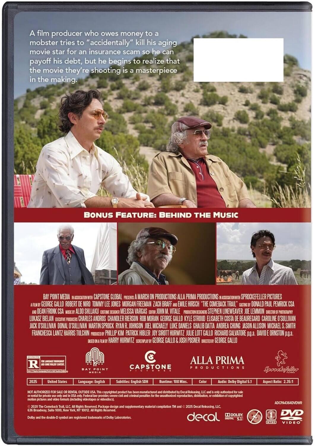 Alt View 1. The Comeback Trail   - DVD.