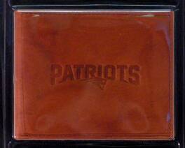 Rico Industries - New England Football Patriots - Embossed Leather Billfold Wallet - Multi