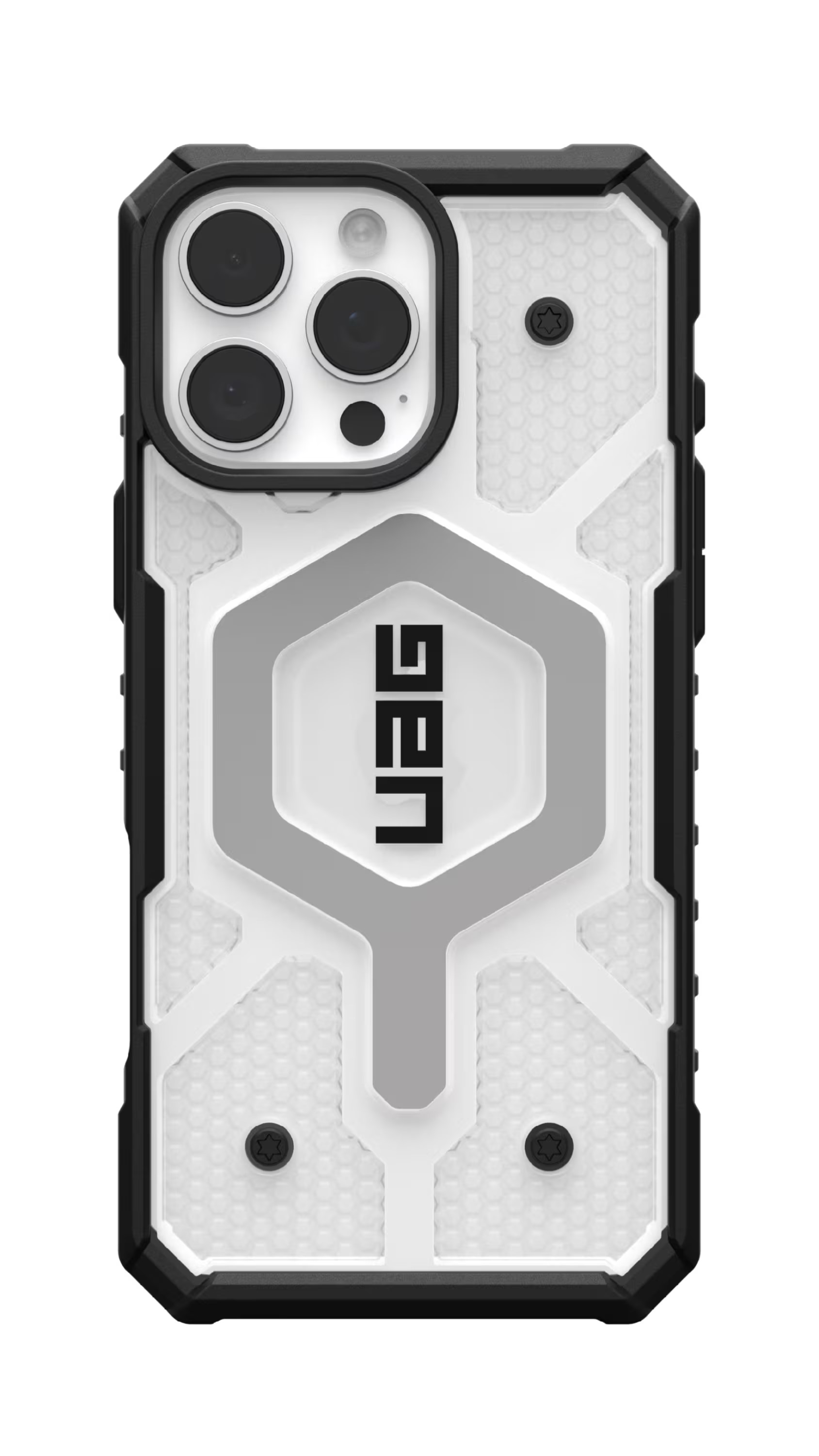 UAG - Pathfinder Clear Case with Magsafe for Apple iPhone 16 Pro Max - Ice