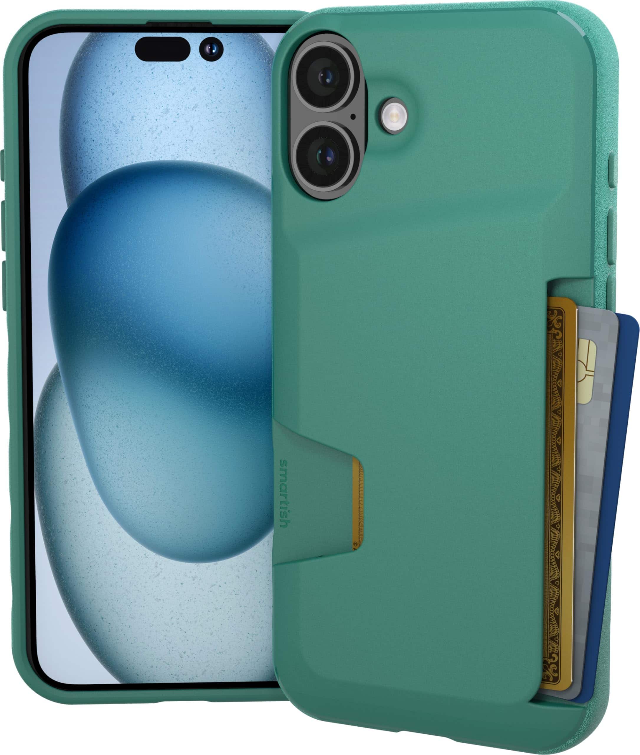 Smartish - iPhone 16 Plus Wallet Case - Wallet Slayer Vol 1 - Protective Slim Card Holder Cover - So Jaded