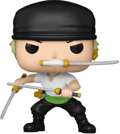 Funko POP! Anime: One Piece Zoro (Refresh) Collectibles Multicolor Funko POP! Anime: One Piece Zoro (Refresh) Collectibles Multicolor