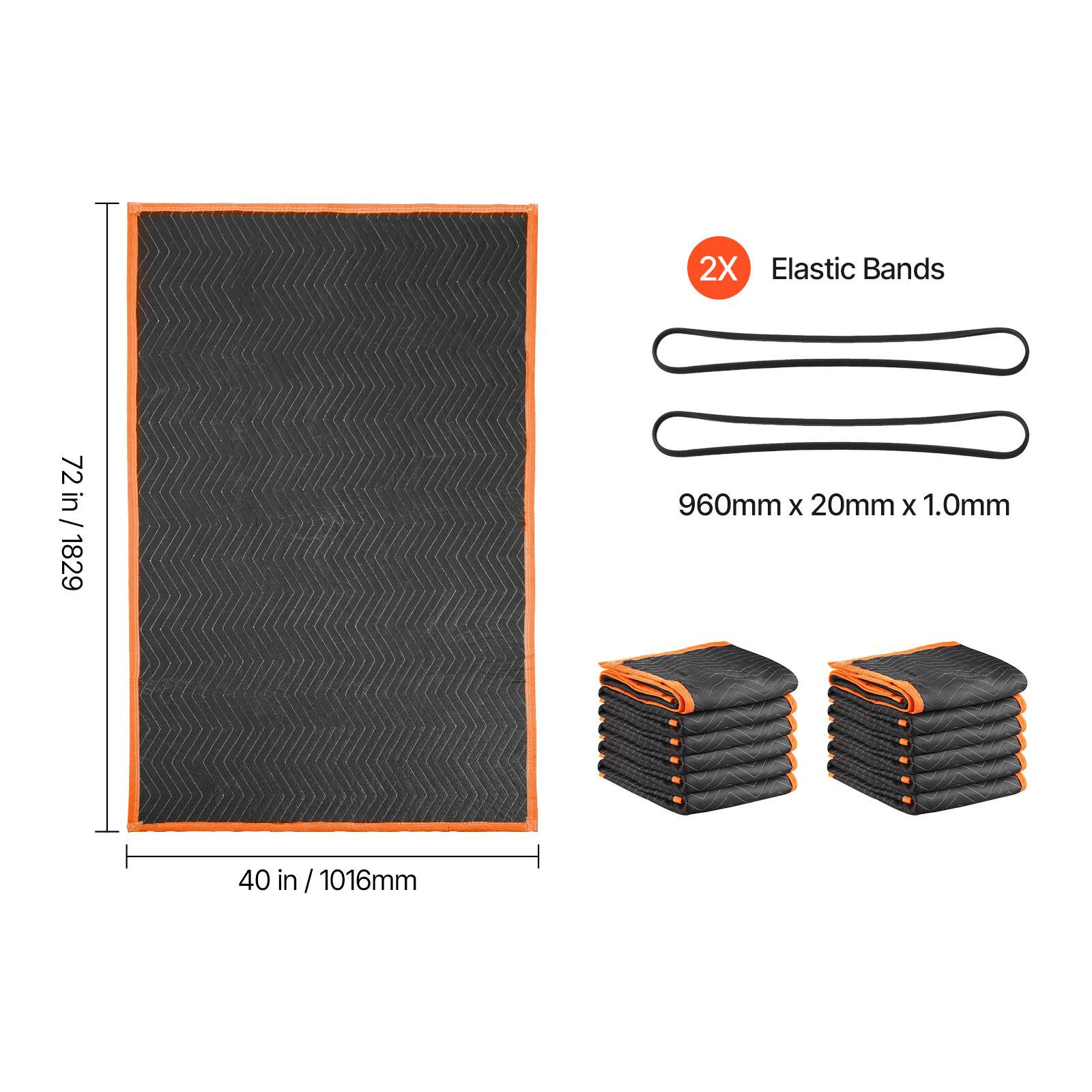 2X Elastic Bands 72 in/ 1829mm X 20mm X 1.0mm 40 in / 1016mm