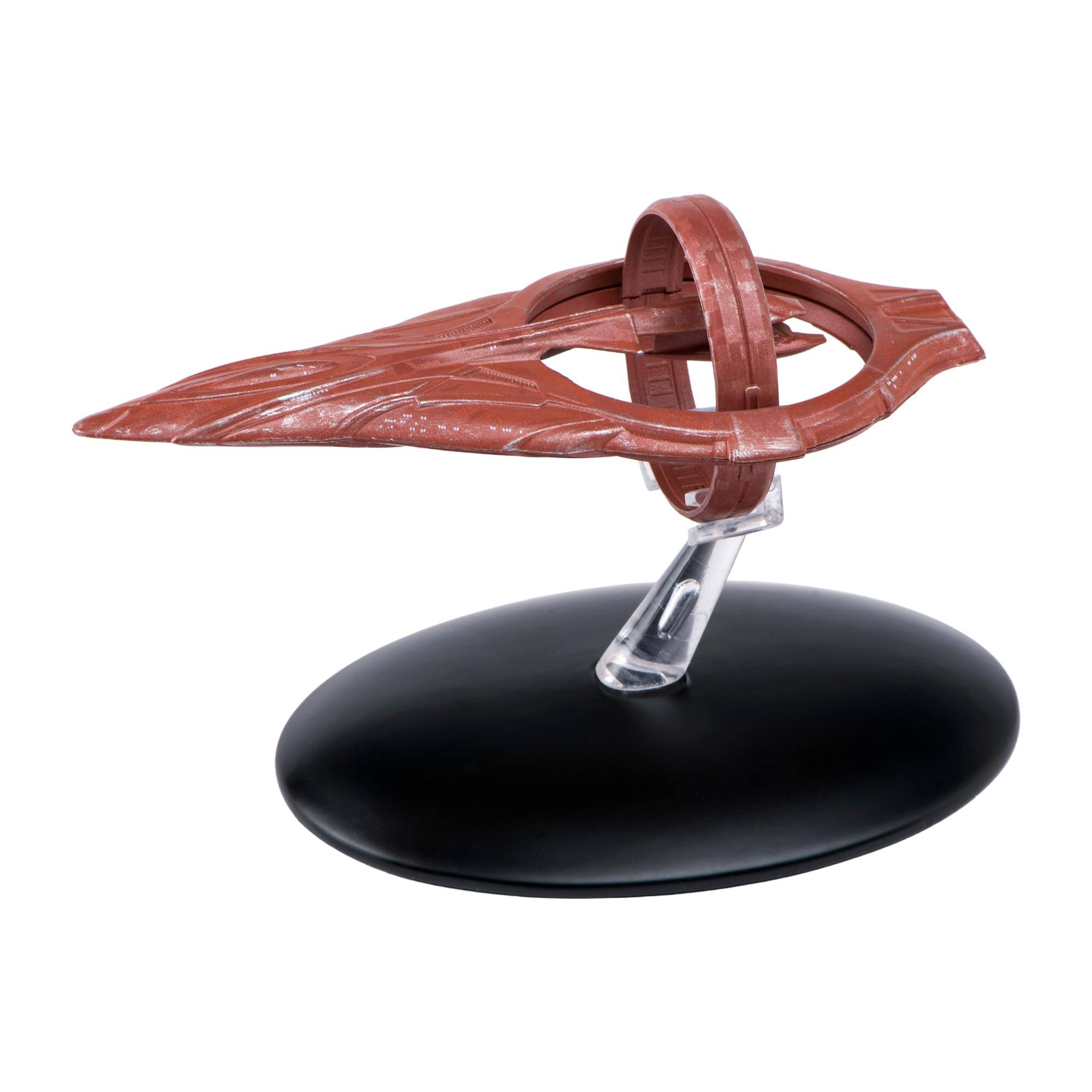 Alt View 1. Eaglemoss - Eaglemoss Star Trek Ship Replica | Vulcan Dkyr Class - Red.