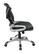 Left. Linon Home Décor - EM Series Bonded Leather Office Chair - Gray.