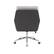 Alt View 12. Linon Home Décor - Cavett Swivel Office Chair - Black and Gray.