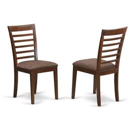 East West Furniture - Dining Room Set Mahogany - Brown