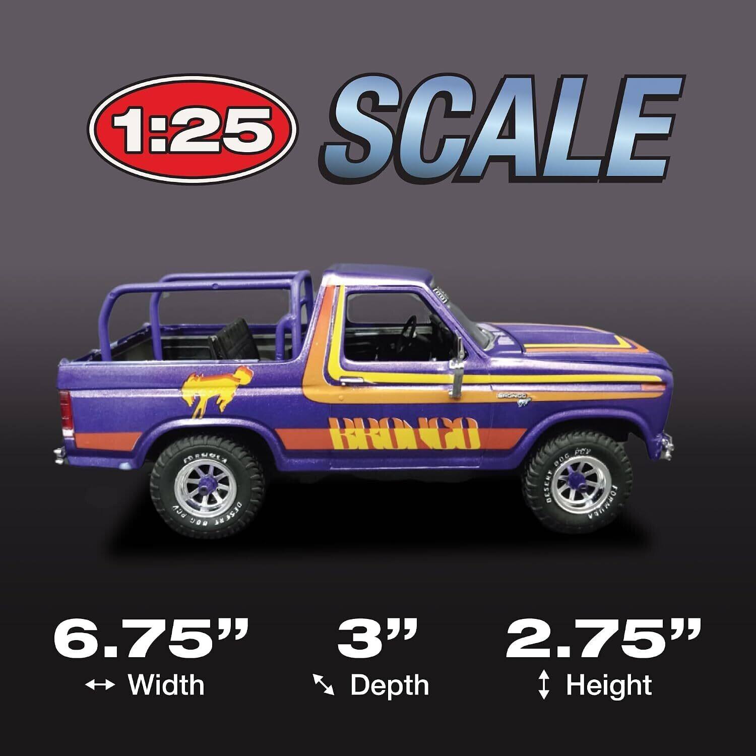 1:25 SCALE  
443SIO GACRICO BRO "M PTY BESERY EDM  
6.75" Width 3" 2.75" Depth Height