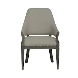 Liberty Furniture Industries - Uph Arm Chair (RTA) Traditional in Havana Finish - Brown
