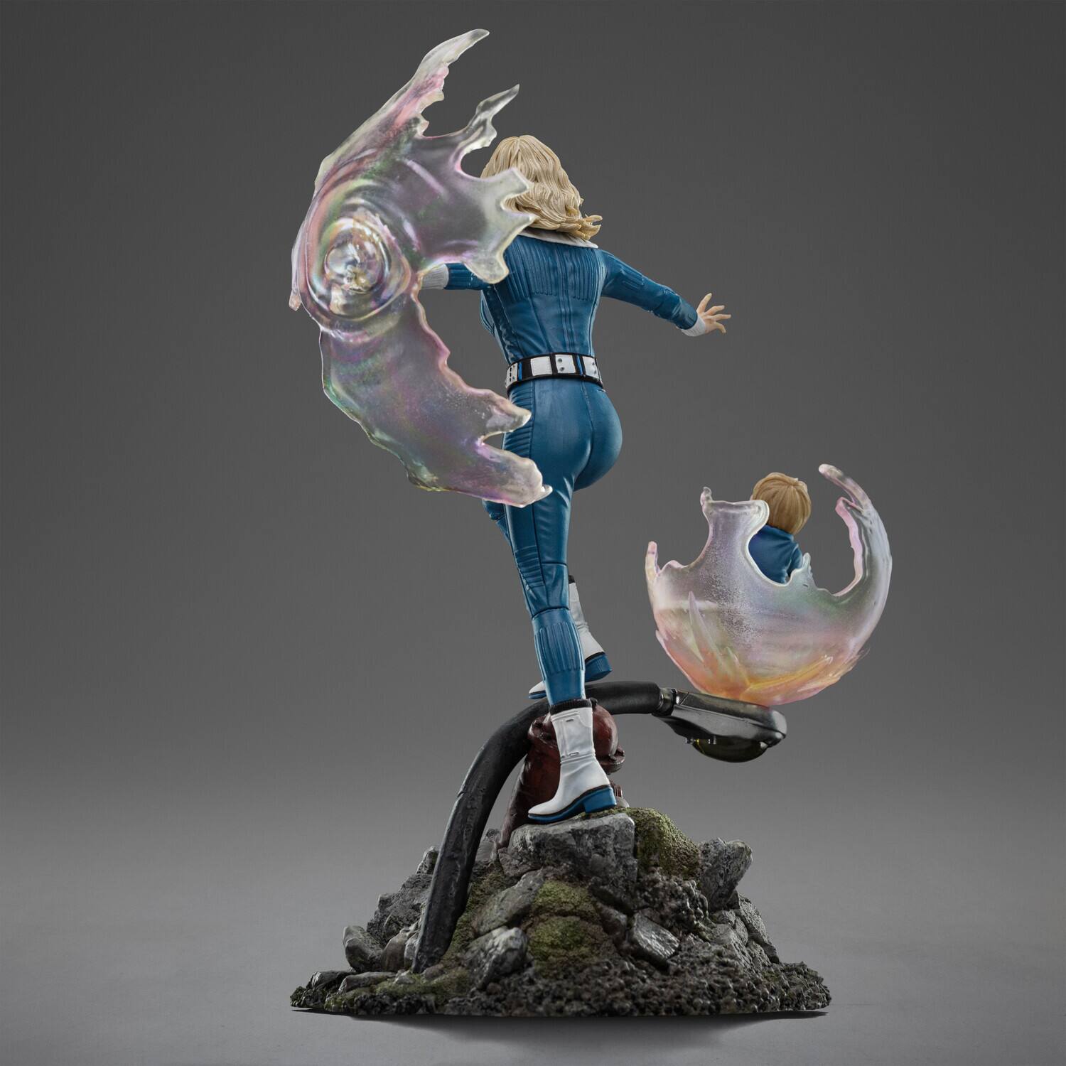 Alt View 3. Iron Studios - Iron Studios - The Fantastic Four: First Steps - Invisible Woman Statue   - Collectibles - Multicolor.