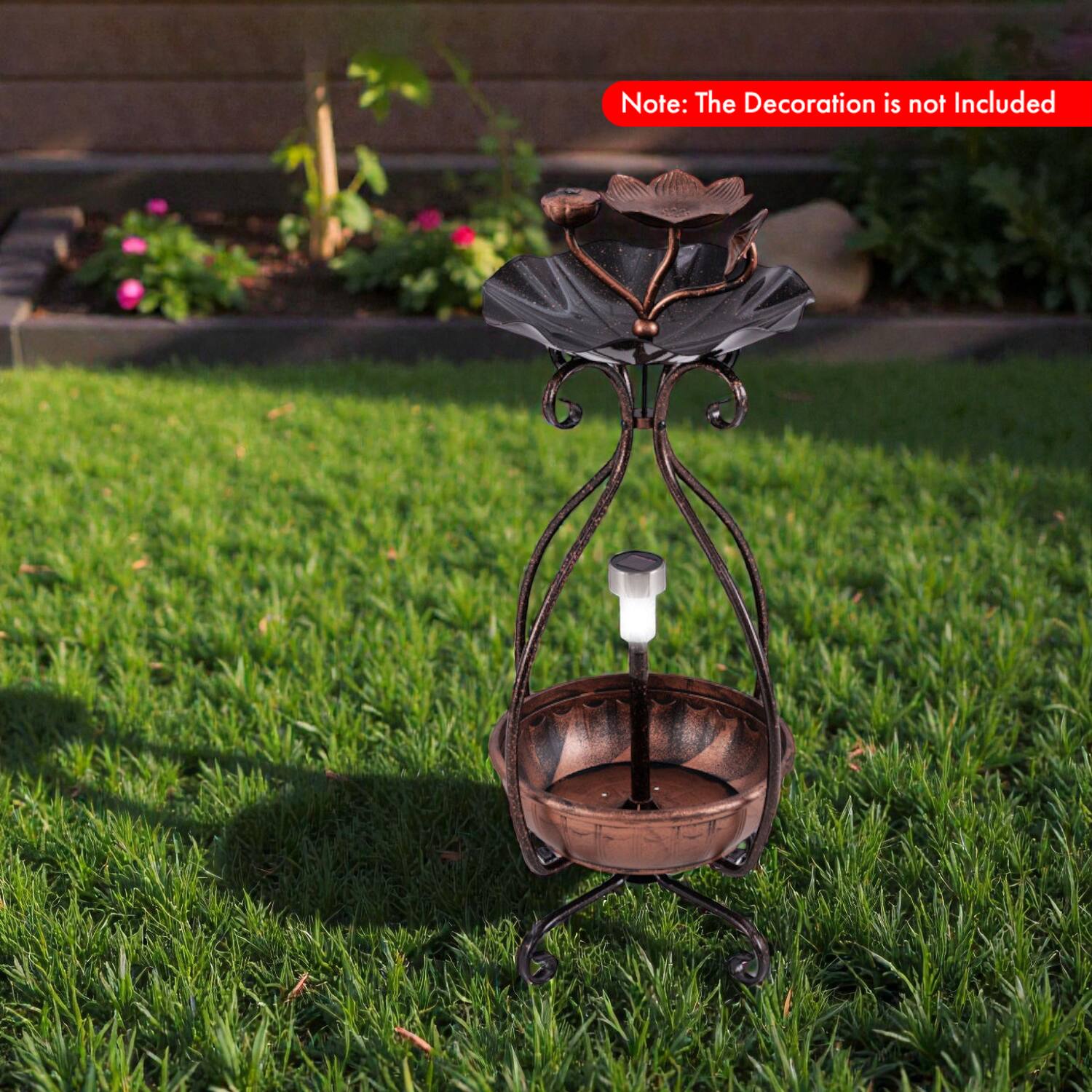 Note: The Decoration is not Included