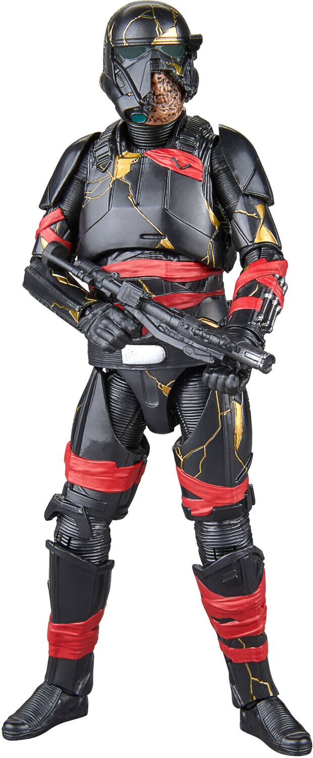Alt View 1. Hasbro - Hasbro Collectibles - Star Wars: Ahsoka - Black Series - Night Trooper Action Figure   - Collectibles - Multicolor.