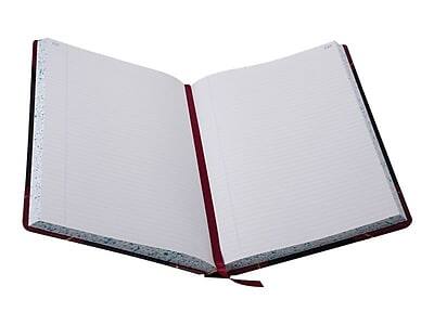 Alt View 1. Boorum & Pease - 9 Series Record Book, 8.63" x 14.13", 150 Sheets/Book - Black.