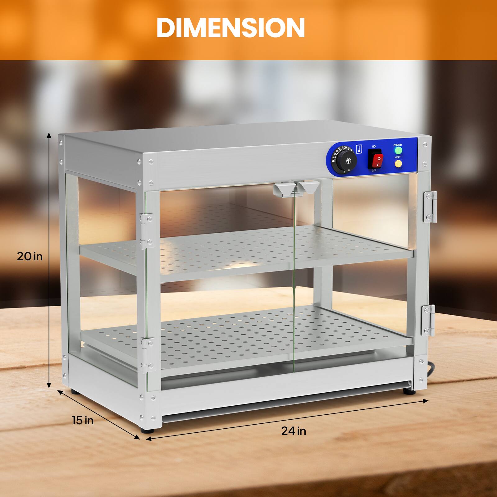 DIMENSION

20 in  
15 in  
24 in