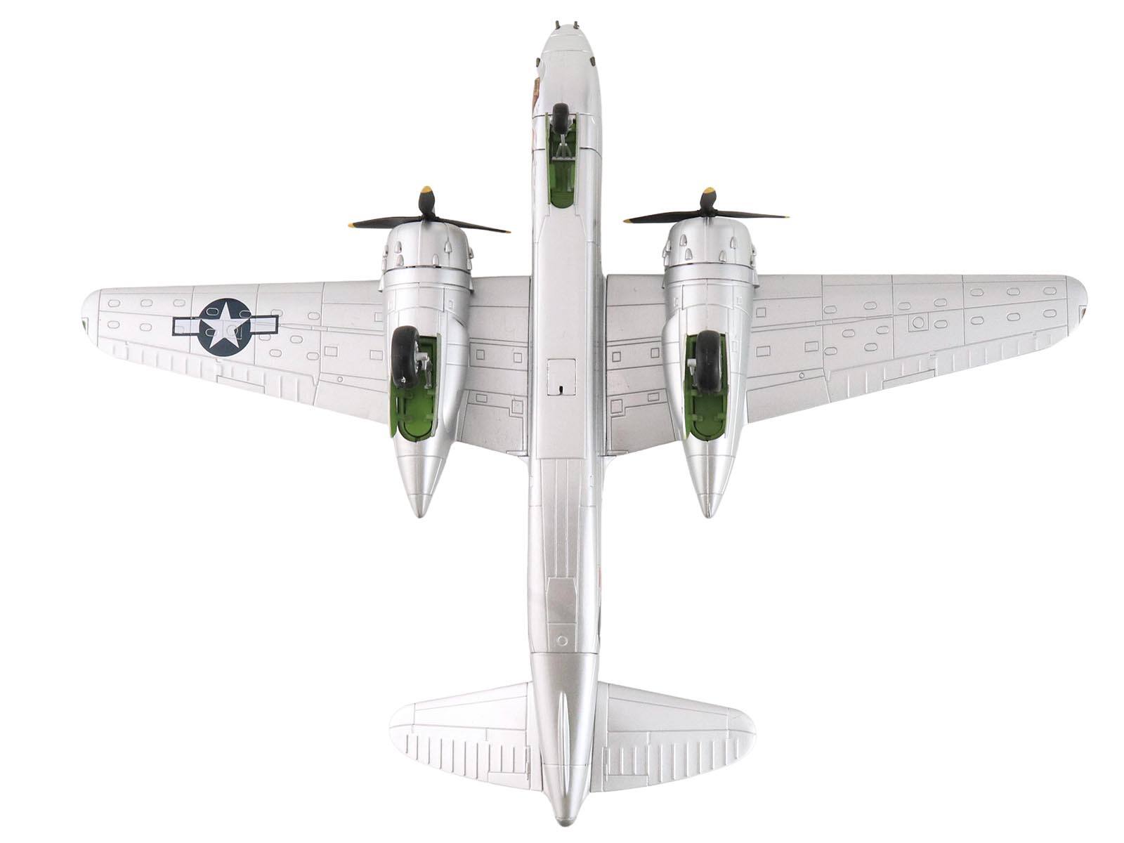 Alt View 4. Hobby Master - Douglas A-20G Havoc Aircraft "Little Chief" (1944) US Army Air Forces "Air Power Series" 1/72 Model by Hobby Master.