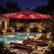 Alt View 4. Costway - Costway 10 FT Solar Offset Hanging Umbrella Patio Cantilever Umbrella with 32 LED Lights - Red.