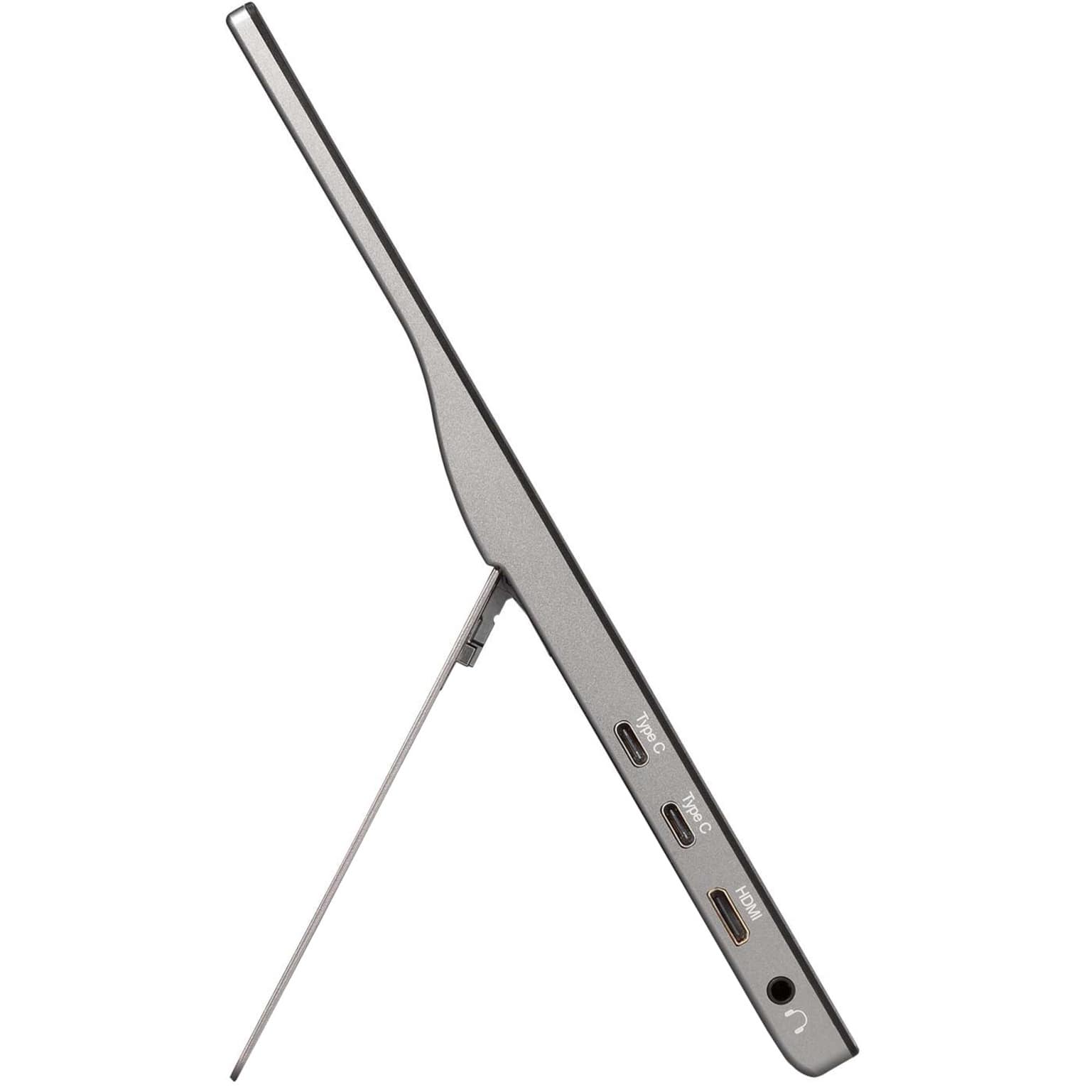 Alt View 13. ViewSonic - TD1655 15.6" LCD FHD Touch Screen Monitor (USB-C, Mini HDMI) - Black.