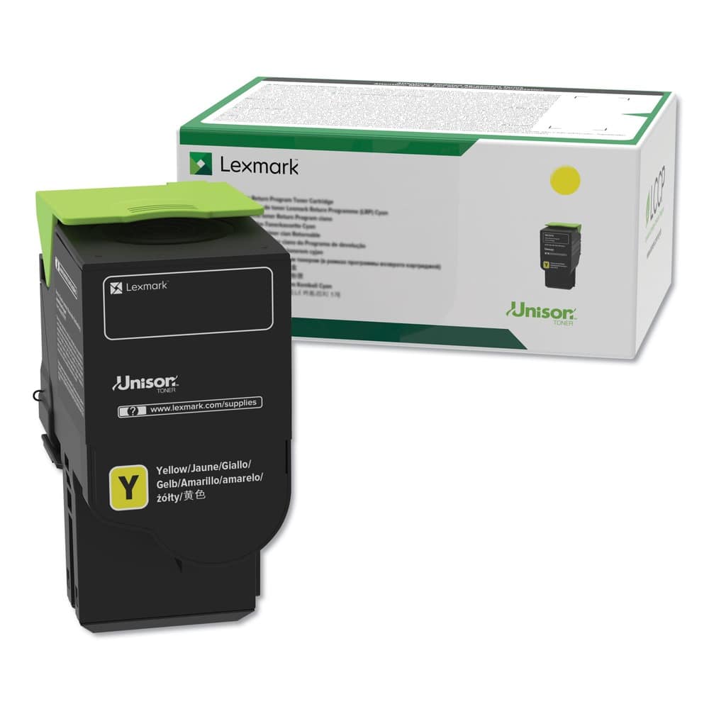 Lexmark - 78C10Y0 1400 Page-Yield Return Program Toner - Yellow