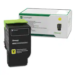 Lexmark - 78C10Y0 1400 Page-Yield Return Program Toner - Yellow