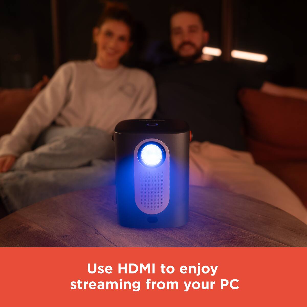 Use HDMI to enjoy streaming from your PC