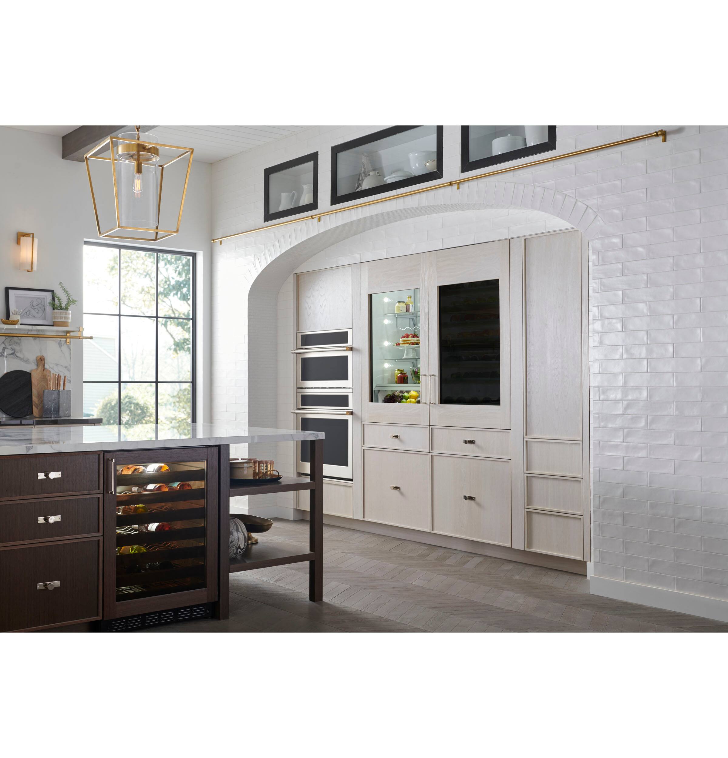 Alt View 11. Monogram - 14.6 Cu. Ft. Bottom Freezer Built-In Refrigerator with Dual Refrigeration System - Stainless Steel.