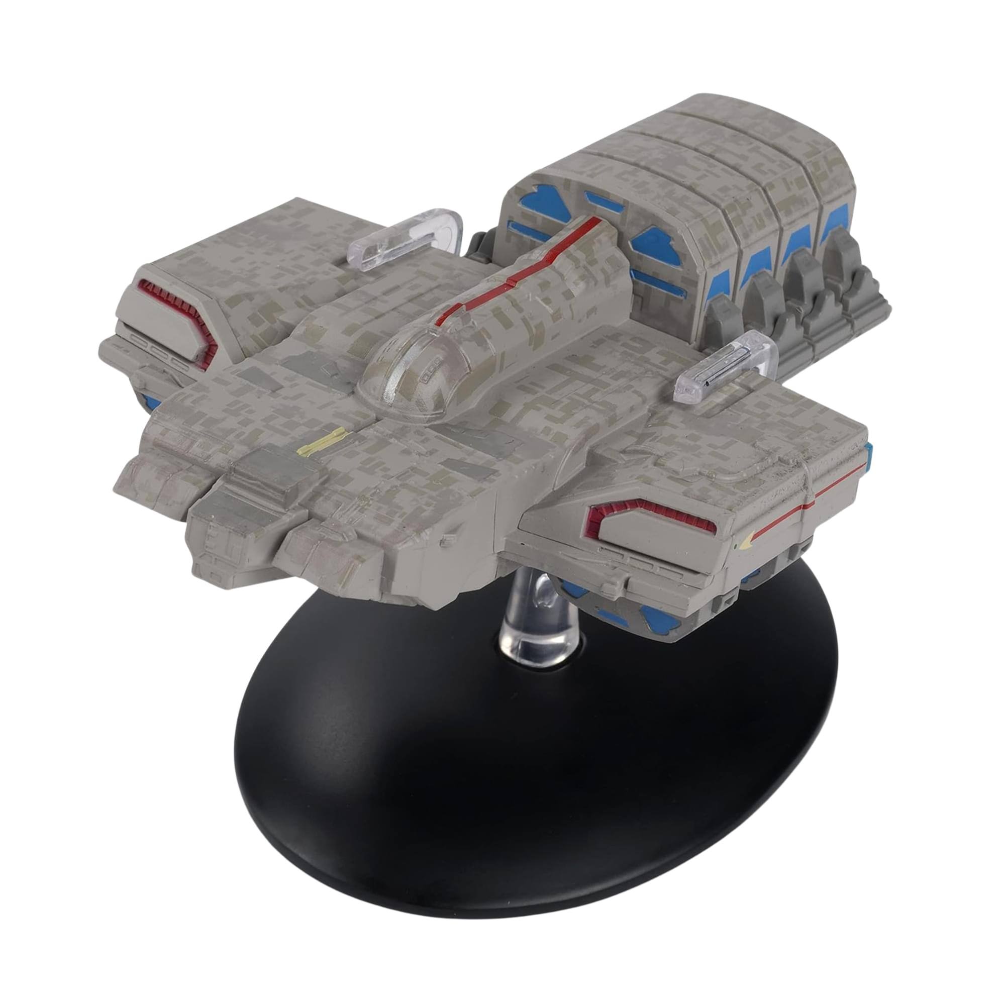 Alt View 3. Eaglemoss - Eaglemoss Star Trek StarShip Replica |Dala Ship - Grey.