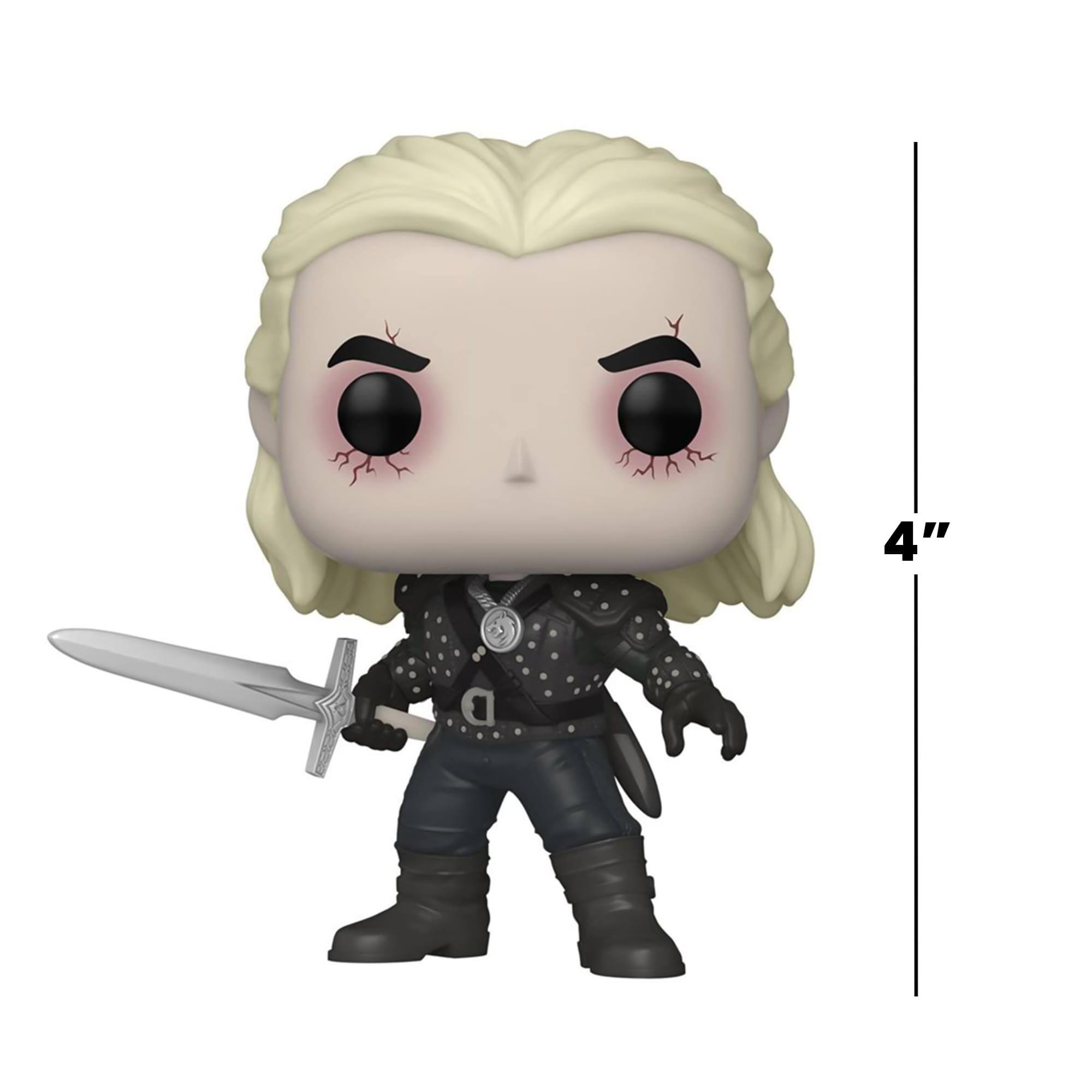 Alt View 3. Funko - The Witcher (Netflix) Funko POP Vinyl Figure | Geralt Chase - Black.