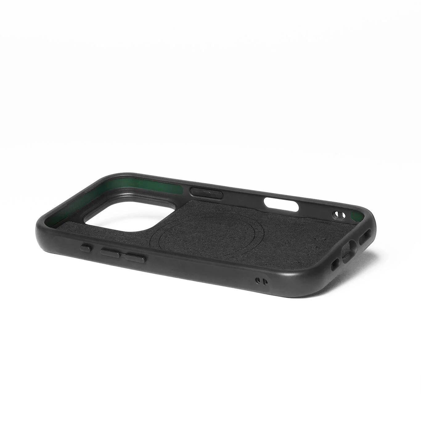 Alt View 7. Mujjo - iPhone 16 Pro Shield Case - Black.