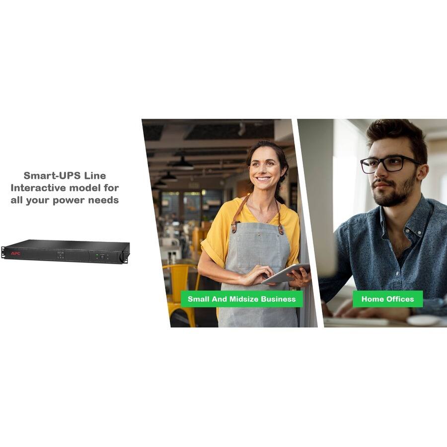 Smart-UPS Line Interactive model for all your power needs

Small And Midsize Business

Home Offices