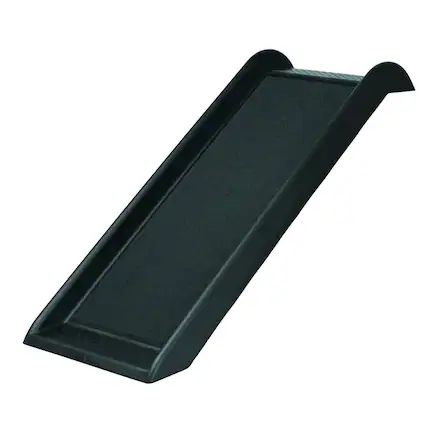 Front. TRIXIE - 39.5" Small Pet Ramp for Dogs and Cats, Great for Small Cars and Furniture - Black.
