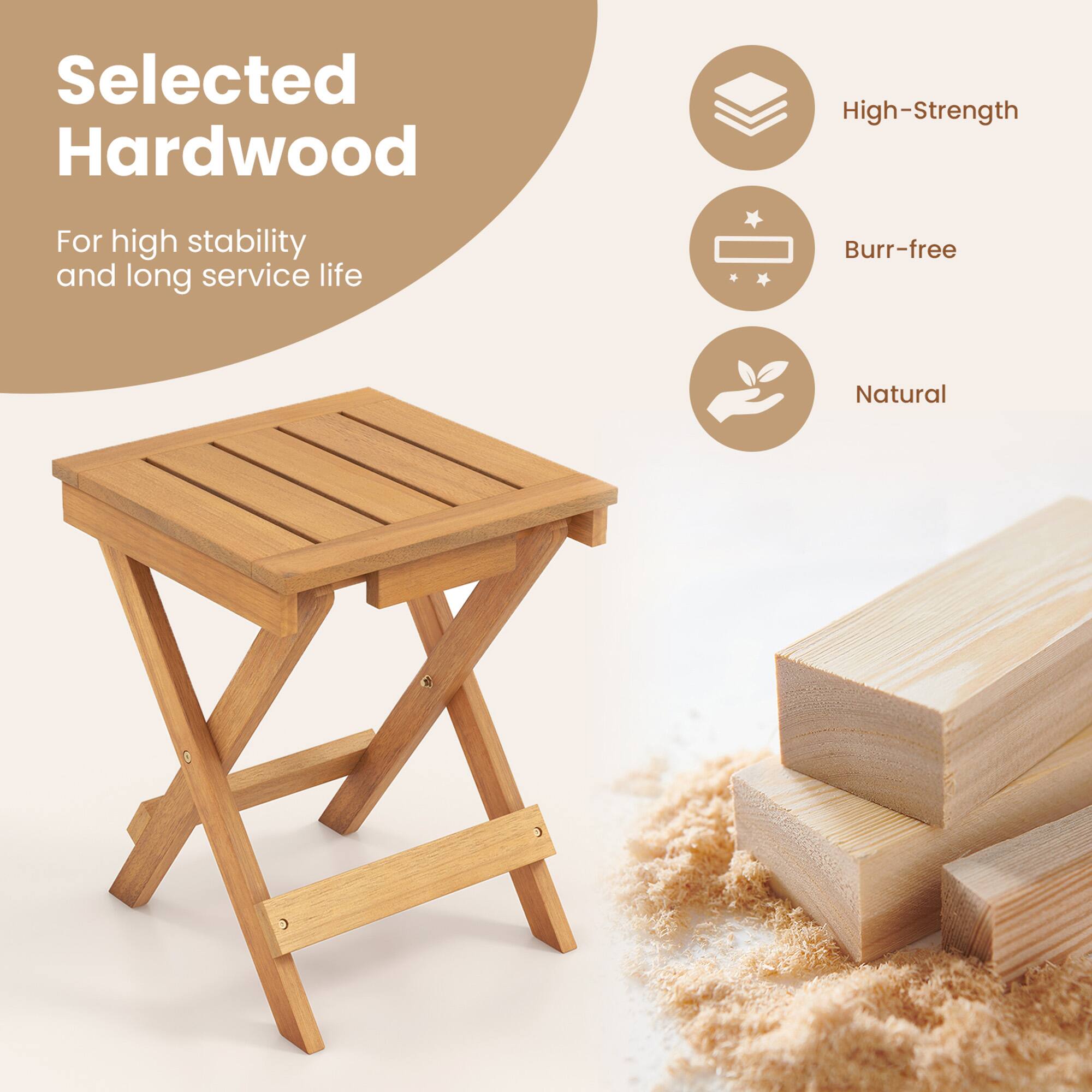 Selected Hardwood

For high stability and long service life

- High-strength
- Burr-free
- Natural