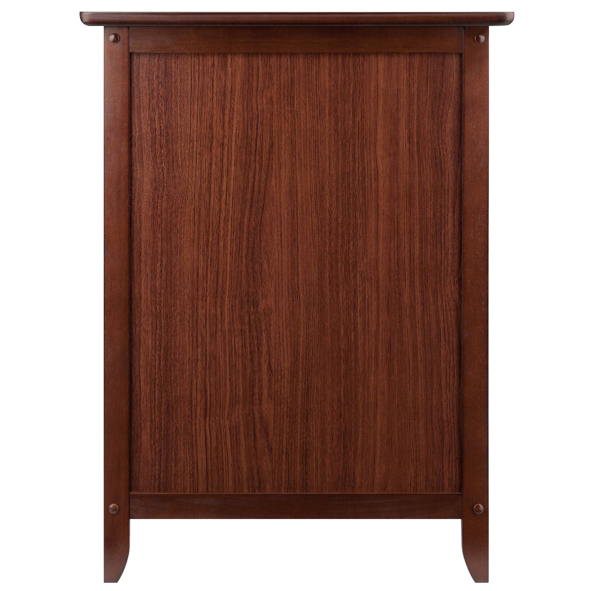 Alt View 2. Winsome Wood - Eugene Accent Table, Nightstand - Walnut.